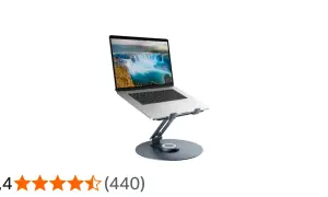 Support ergonomique pour ordinateur portable, un accessoire indispensable pour un confort optimal.
