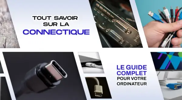 Divers connecteurs informatiques : jack, USB, Ethernet, et plus encore. Un guide complet pour votre ordinateur.