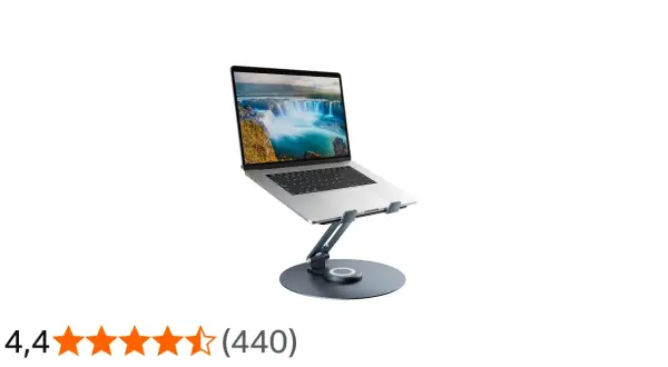 Support ergonomique pour ordinateur portable, un accessoire indispensable pour un confort optimal.