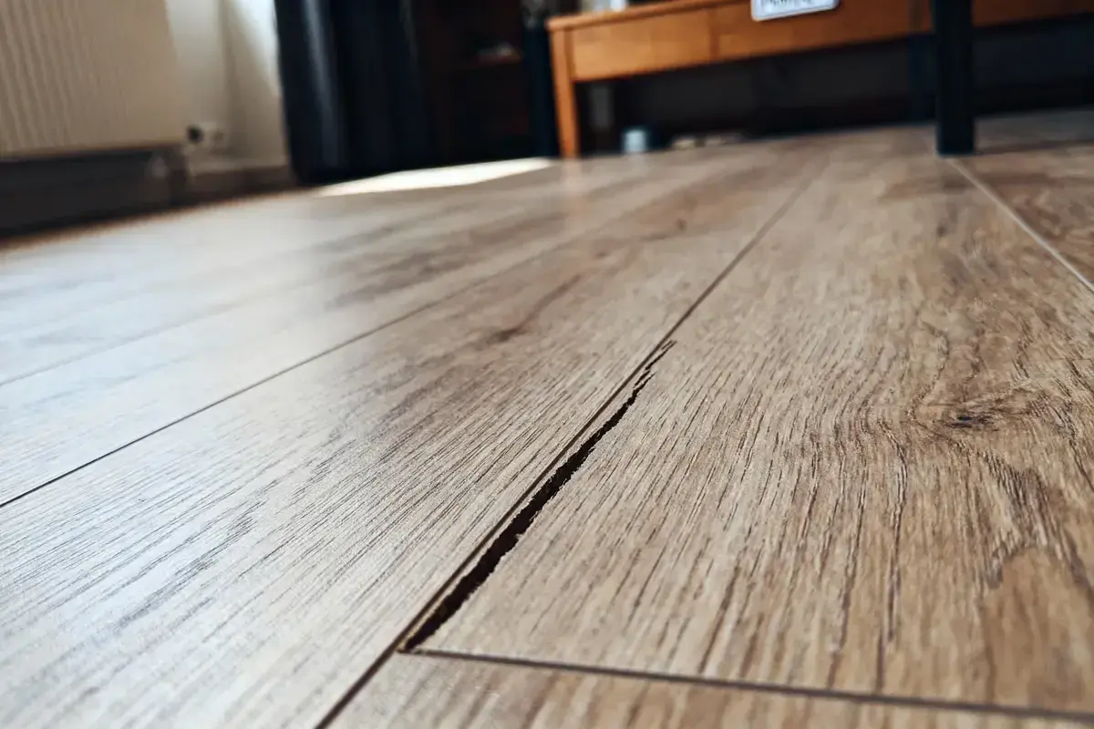 Un meuble en stratifié présente une rayure profonde. Comment enlever cette rayure sur le meuble stratifié ?